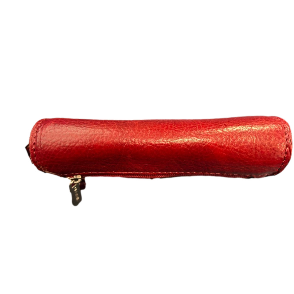 Italian Leather Crossbody Bag Red | Genuine Leather | Made in Italy | NWOT - Picture 5 of 14